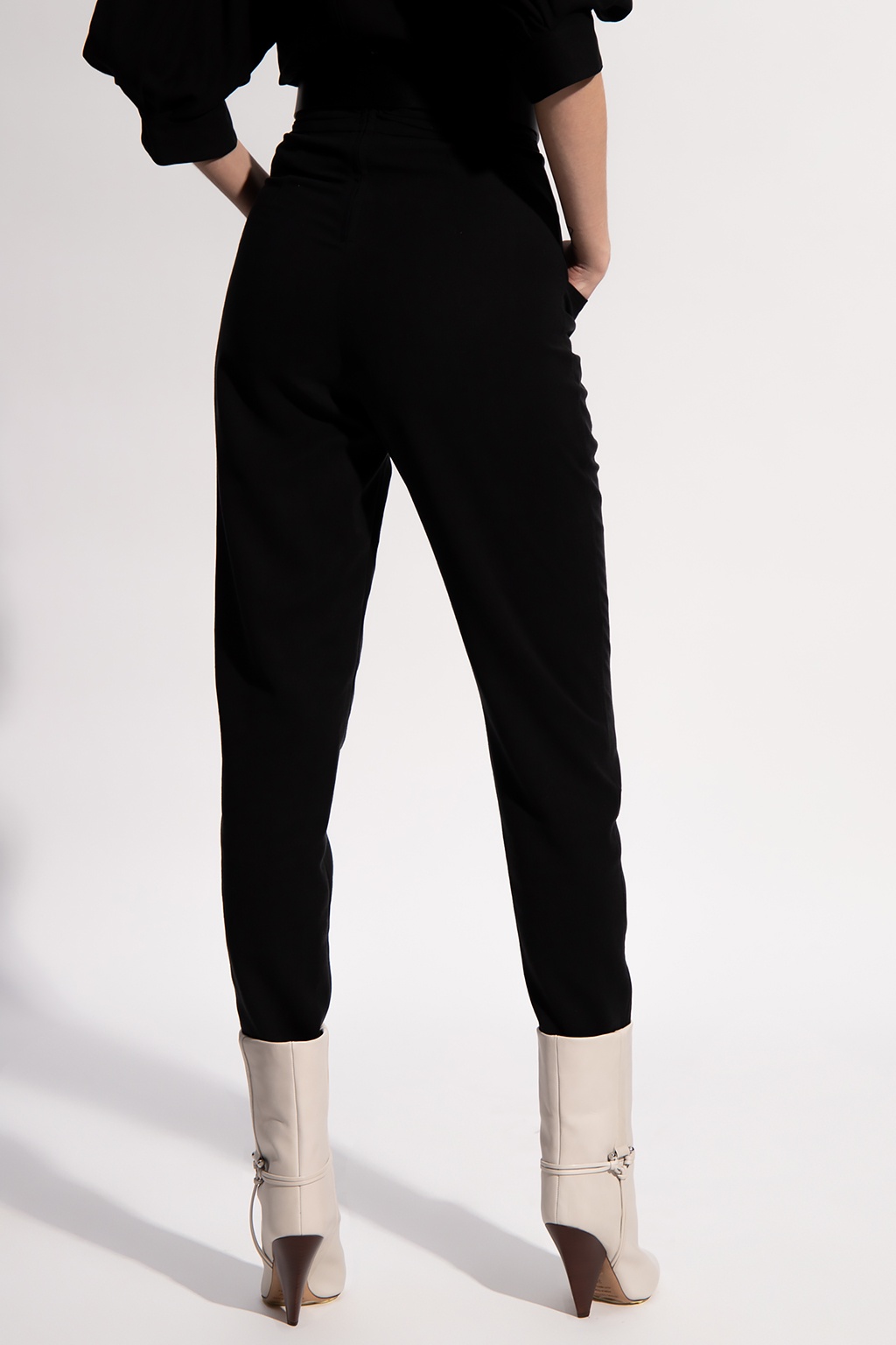 Isabel Marant High-waisted drawstring trousers